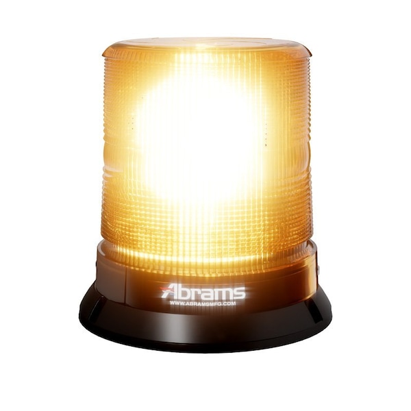 StarEye 7" Dome 12 LED Magnet/Permanent Mount Beacon - Amber